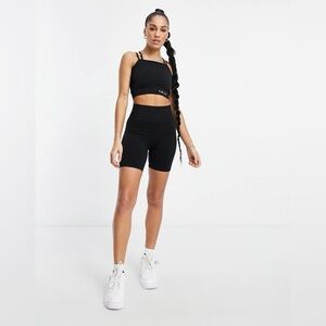 Tala Women's Black High-Waisted Hosta Shorts